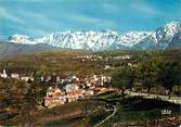 20 Corse / CPSM FRANCE 20 "Corse, Calacuccia, vue générale, la chaine du Monte Cinto"