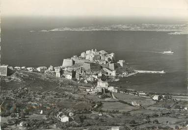 / CPSM FRANCE 20 "Corse, Calvi, vu des falaises de Recisa"