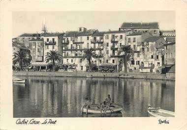 / CPSM FRANCE 20 "Corse, Calvi, le port "