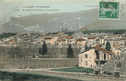 CPA FRANCE 26 "Saint Jean en Royans, vue générale"