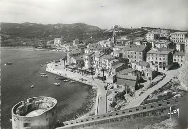 / CPSM FRANCE 20 "Corse, Calvi, la ville vue de la citadelle"