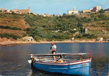 / CPSM FRANCE 20 "Corse, Cargèse, retour du port après la pêche"