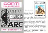 20 Corse / CPSM FRANCE 20 "Corse, Corté, congrés" / CARTE PUBLICITAIRE