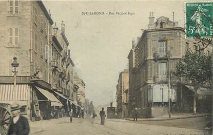 CPA FRANCE 42 "Saint Chamond, Rue Victor Hugo"