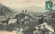 09 Ariege / CPA FRANCE 09 "Foix, vue sur la ville et la vallée de l'Ariège"