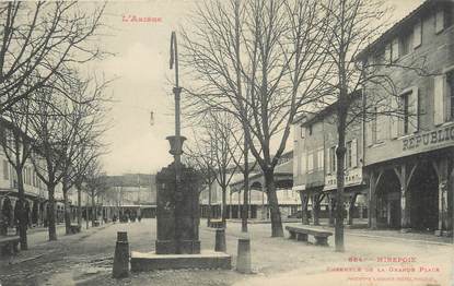 / CPA FRANCE 09 "Mirepoix, ensemble de la grande place"