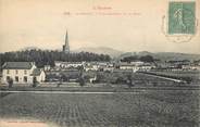 09 Ariege / CPA FRANCE 09 "Mirepoix, vue générale et la gare"