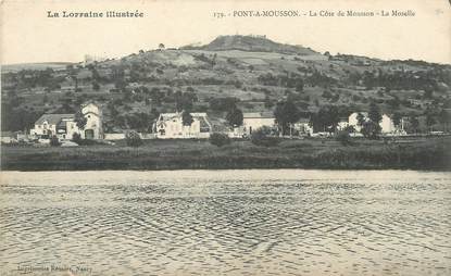 / CPA FRANCE 54 "Pont à Mousson, la côte de Mousson, la moselle"