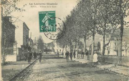 / CPA FRANCE 54 "Toul, av de la gare"