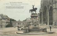 54 Meurthe Et Moselle / CPA FRANCE 54 "Nancy, place Saint Epvre, statue de René II"