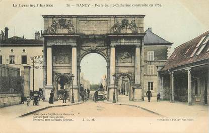 / CPA FRANCE 54 "Nancy, porte Sainte Catherine"