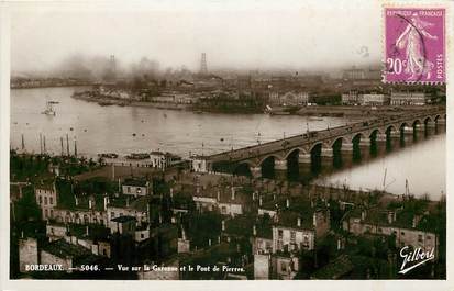 CPSM FRANCE 33 "Bordeaux, vue sur la Garonne"