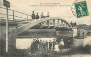 54 Meurthe Et Moselle / CPA FRANCE 54 "Moncel sur Seille Pettoncourt, le pont Frontière"