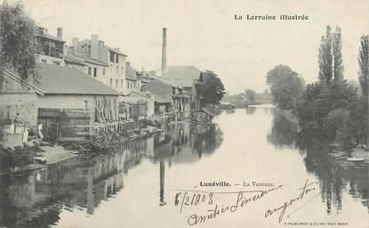 / CPA FRANCE 54 "Lunéville, la Vézouze"