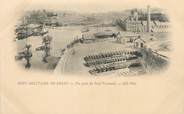 29 Finistere / CPA FRANCE 29 "Port Militaire de Brest, vue prise du pont tournant"