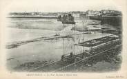 35 Ille Et Vilaine / CPA FRANCE 35 "Saint Malo,  le pont roulant à marée basse"