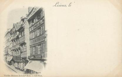 / CPA FRANCE 14 "Lisieux, vieilles maisons de la grande rue"