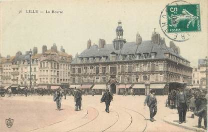 / CPA FRANCE 59 "Lille, la Bourse "