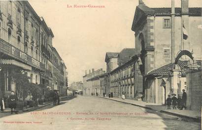 / CPA FRANCE 31 "Saint Gaudens, entrée de la sous préfecture et collège"