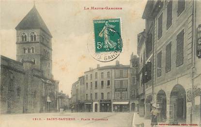 / CPA FRANCE 31 "Saint Gaudens, place Nationale"