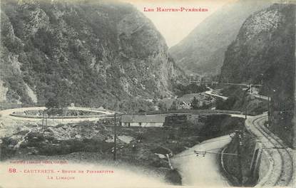 / CPA FRANCE 65 "Cauterets, route de Pierrefitte"