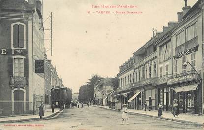 / CPA FRANCE 65 "Tarbes, cours Gambetta"