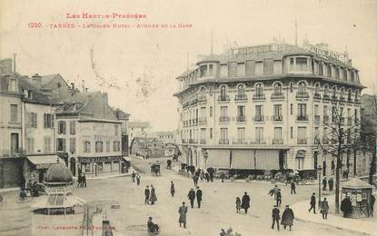 / CPA FRANCE 65 "Tarbes, le grand hôtel, av de la gare"