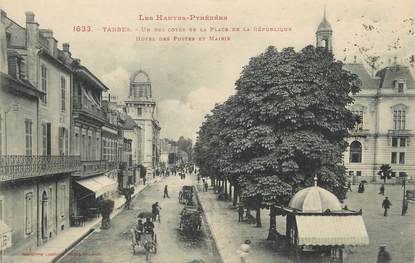 / CPA FRANCE 65 "Tarbes, un des côtés de la place de la république"