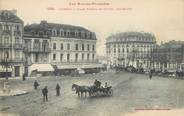 65 Haute PyrÉnÉe / CPA FRANCE 65 "Tarbes, place Verdun et hôtel Moderne"