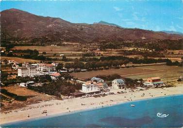 / CPSM FRANCE 20 " Corse, Moriani plage, vue générale aérienne "