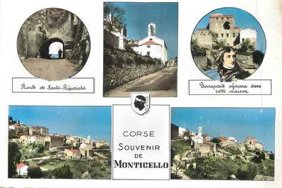 / CPSM FRANCE 20 "Corse, souvenir de Monticello"