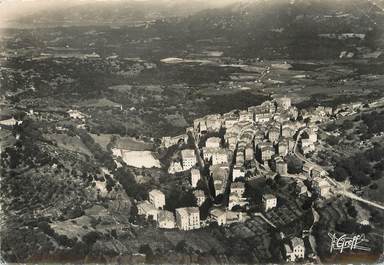 / CPSM FRANCE 20 "Corse, Sartène, vue aérienne, la ville au loin"