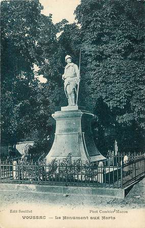 CPA FRANCE 03  "Voussac, monument aux morts"