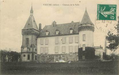 CPA FRANCE 03  "Vieure, Chateau de la Salle"