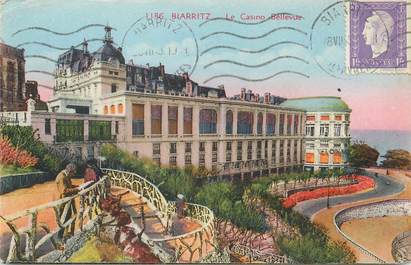 / CPA FRANCE 64 "Biarritz, le casino Bellevue"