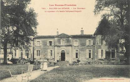 / CPA FRANCE 64 "Saliès de Béarn, le château"