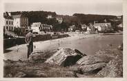 29 Finistere / CPSM FRANCE 29 "Tréboul, la plage et le bois d'Isis"