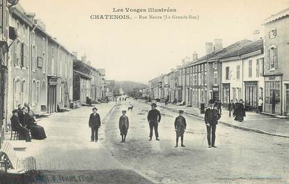 / CPA FRANCE 88 "Chatenois, rue neuve"