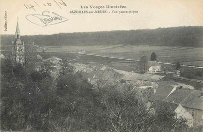 / CPA FRANCE 88 "Bazoilles sur Meuse, vue panoramique"