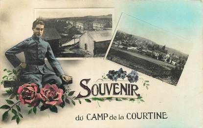 CPA FRANCE 23 "Souvenir du camp de La Courtine"