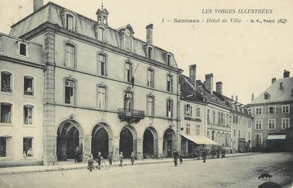 / CPA FRANCE 88 "Senones, hôtel de ville"