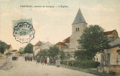 CPA FRANCE 03  "Treteau, canton de Jaligny, L'Eglise"