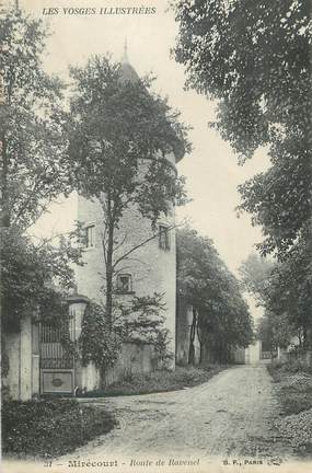 / CPA FRANCE 88 "Mirecourt,  route de Ravenel"