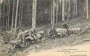 88 Vosge / CPA FRANCE 88 "Gerardmer, le schlittage des bois dans la montagne"