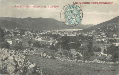 / CPA FRANCE 88 "Gerardmer, vue prise de la Croisette"