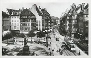 67 Ba Rhin / CPSM FRANCE 67 "Strasbourg, la place Gutenberg" / TRAMWAY