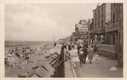 14 Calvado / CPSM FRANCE 14 "Saint Aubin, la digue et la plage"