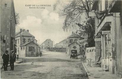 CPA FRANCE 23 "La Courtine, entrée du camp"