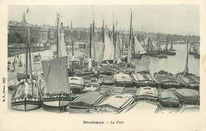 / CPA FRANCE 33 "Bordeaux, le port"