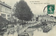 77 Seine Et Marne / CPA FRANCE 77 "Meaux, quai Thiers"